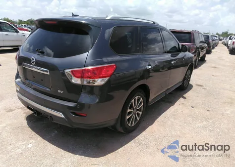 2014 Nissan Pathfinder Sv z USA, uszkodzony, nr VIN 5N1AR2MN0EC620554